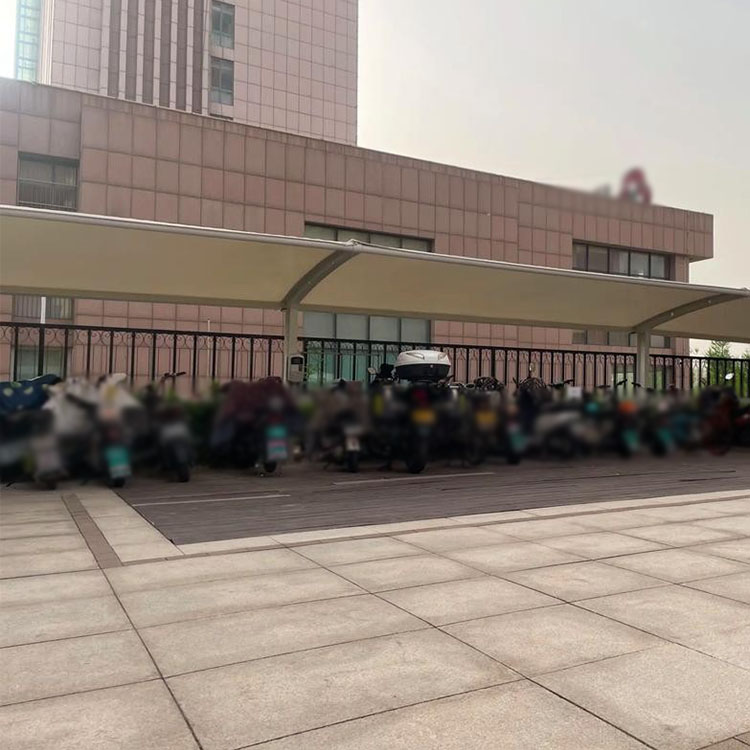 南皮县膜结构电动车棚