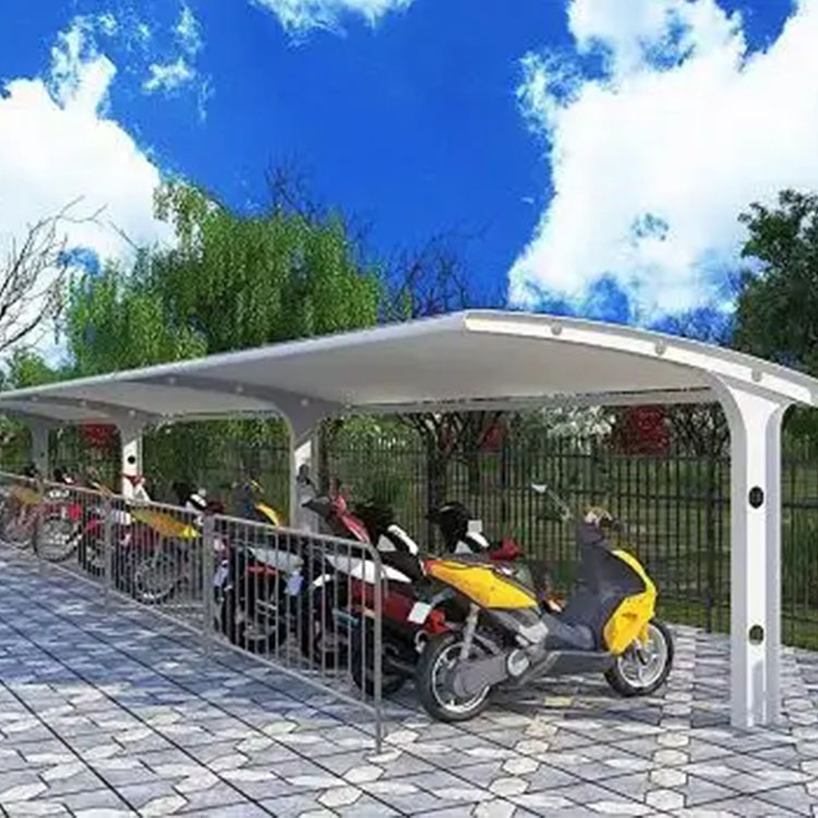 南皮县膜结构电动车棚